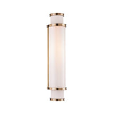 Malcolm Bath and Vanity Light - 19 Inch - Aged Brass by Hudson Valley