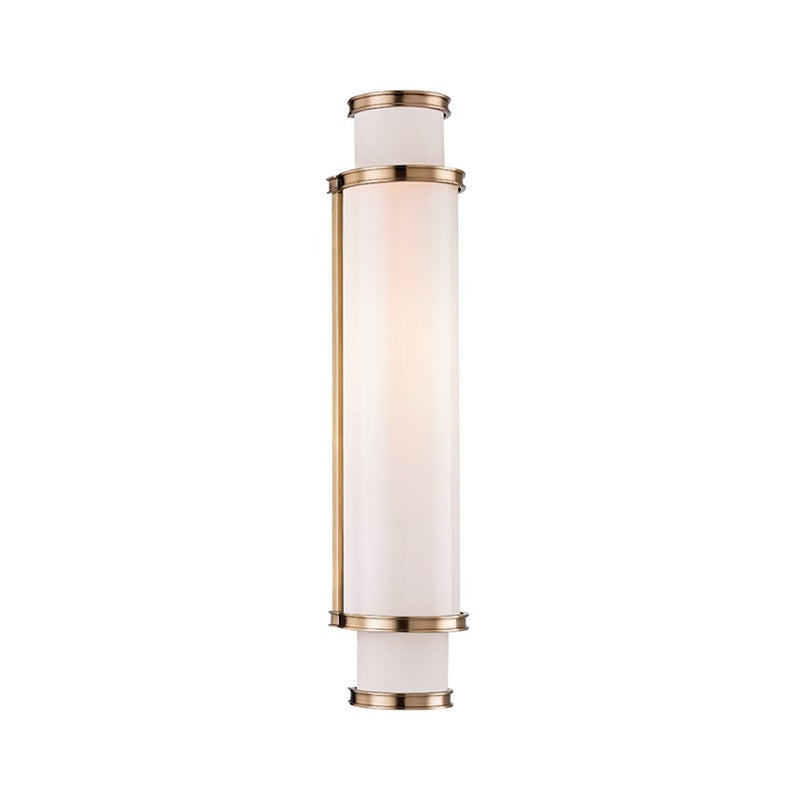 Malcolm Bath and Vanity Light - 19 Inch - Aged Brass by Hudson Valley