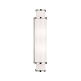 Malcolm Bath and Vanity Light - 19 Inch - Polished Nickel by Hudson Valley