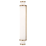 Malcolm Bath and Vanity Light - 30 Inch - Aged Brass by Hudson Valley
