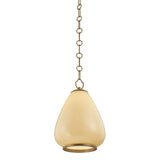 Maliah Pendant - Patina Brass