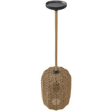 Malibu Cylindrical Pendant Medium By Avenue Lighting - Top View