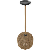 Malibu Cylindrical Pendant Small By Avenue Lighting - Top View