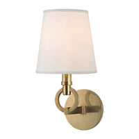 Malibu Wall Sconce - Aged Brass by Hudson Valley
