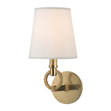 Malibu Wall Sconce - Aged Brass by Hudson Valley