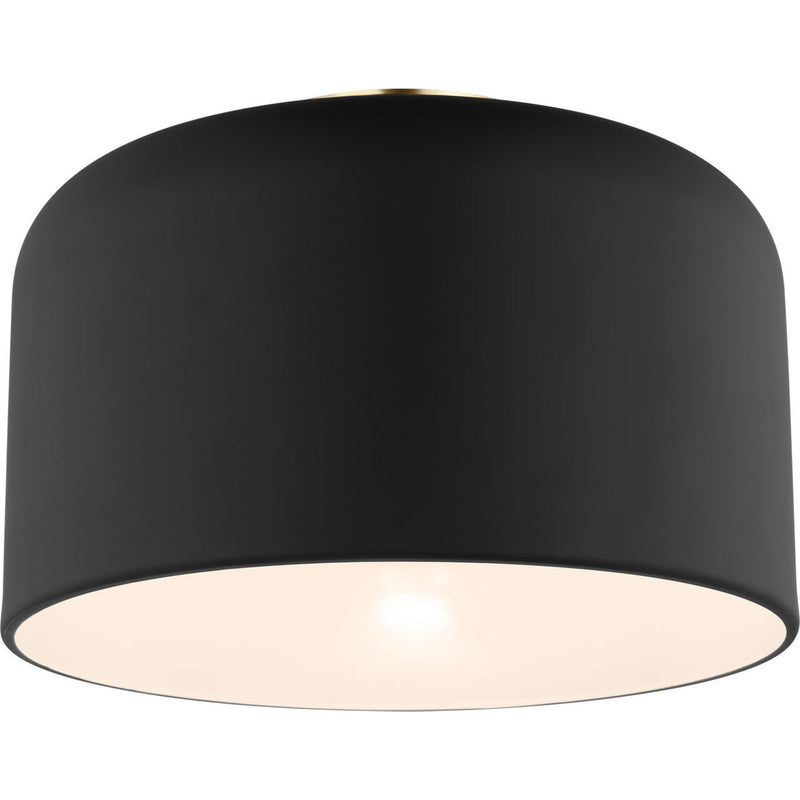 Malone Flushmount — 10 3/4", Midnight Black