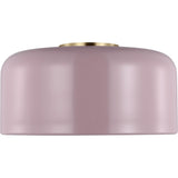 Malone Flushmount — 13 3/4", Rose