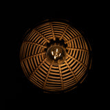 Malta Rattan Pendant - Antique Silver