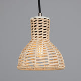 Malta Rattan Pendant - Antique Silver