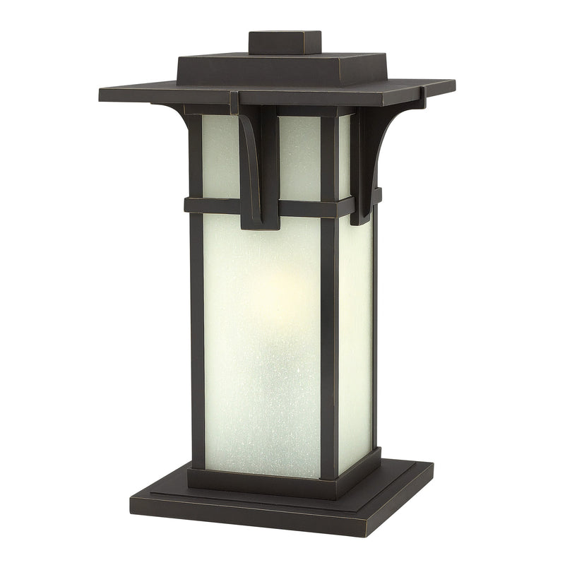 Manhattan Medium Pier Mount Lantern - Oil Rubbed Bronze - by Hinkley