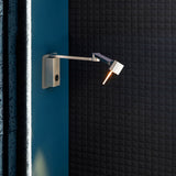 Manhattan Reading Wall Light With Swicth Satin Bronze By Contardi - Lifestyle View