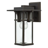 Manhattan Wall Mount Lantern - Oil Rubbed Bronze - by Hinkley