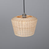 Manila Rattan Pendant - Antique Silver