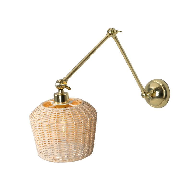 Manila Rattan Wall Light