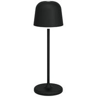 Mannera Outdoor Portable Table Lamp Black By Eglo