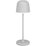 Mannera Outdoor Portable Table Lamp Grey By Eglo