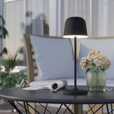 Mannera Portable Lamp Black By Eglo Lifestyle View1