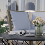 Mannera Portable Lamp Grey By Eglo Lifestyle View