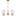 Manor Chandelier — 24", White Linen, Satin Brass