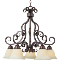 Manor Down Light Chandelier by Maxim Lighting