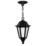 Manor House Medium Hanging Lantern - Black - by Hinkley