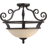 Manor Semi-Flush Mount by Maxim Lighting
