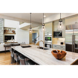 Mansfield 12-inch 1-light Matte Black Pendant Light with Clear Glass Shade