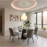 Mansfield 18-inch 1-light Champagne Gold Pendant Light with Opal Glass Shade