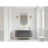 Mansfield 6-inch 1-light Champagne Gold Vanity Light with Clear Glass Shade