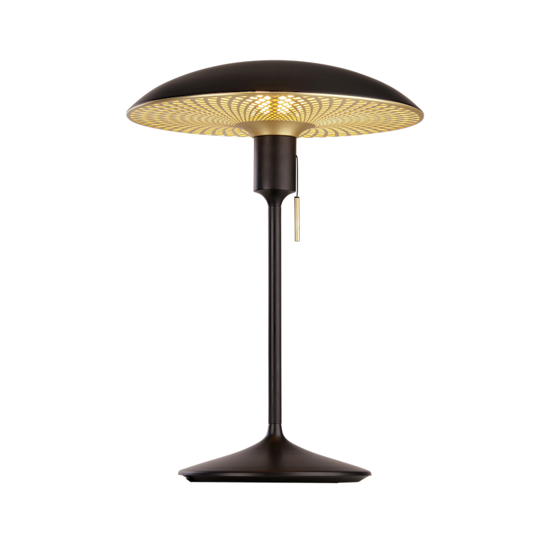 Manta Ray Table Lamp Black By UMAGE With Light