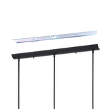 Mantunalle 1 Linear Suspension by Eglo - detail view