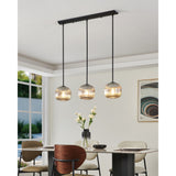 Mantunalle 1 Linear Suspension by Eglo - lifestyle room setting