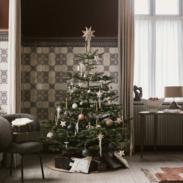 Marble Baubles – L- Set of 4 By Ferm Living - Lifestyle View1