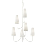 Marcel Chandelier - 28 Inch - Gesso White by Troy Lighting