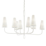 Marcel Chandelier - 43 Inch - Gesso White by Troy Lighting