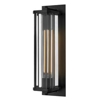 Marcel Wall Mount Lantern - Black