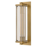 Marcel Wall Mount Lantern - Heritage Brass