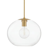 Margot Pendant - Aged Brass