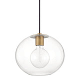 Margot Pendant - Aged Brass