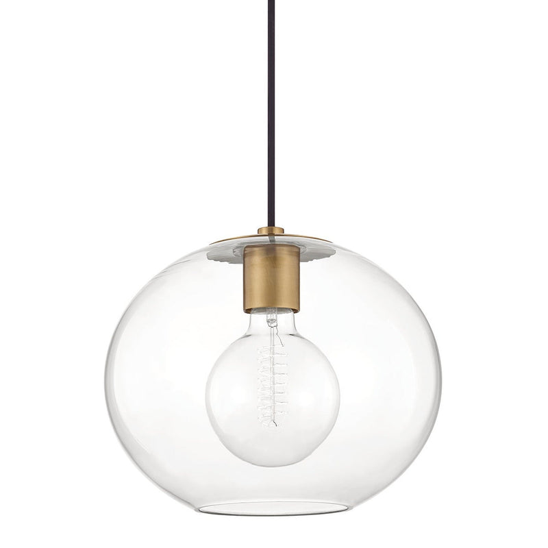 Margot Pendant - Aged Brass