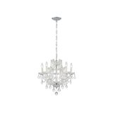 Maria Theresa Crystal Chandelier 20'' Polished Chrome