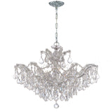 Maria Theresa Crystal Chandelier 29'' Polished Chrome