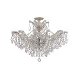 Maria Theresa Crystal Semi-Flush Mount 29'' Gold