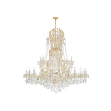 Maria Theresa Grand Crystal Chandelier 64'' Gold