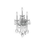 Maria Theresa Sconce 11" Polished Chrome