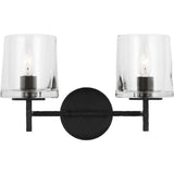 Marietta Vanity Light — 14 3/8", Aged Iron