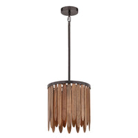 Marimba Pendant Walnut by Maxim Lighting