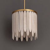 Marimba Pendant Weathered White by Maxim Lighting