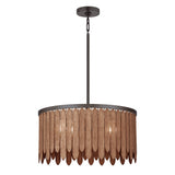 Marimba Pendant Walnut by Maxim Lighting