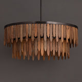 Marimba Pendant Walnut by Maxim Lighting